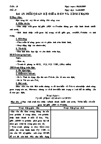 Giáo án lớp 9 môn Sinh học - Năm 2009 Tuần 10