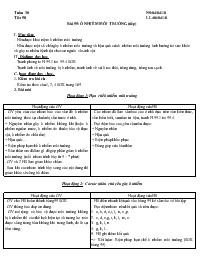 Giáo án lớp 9 môn Sinh học - Năm 2010 - Tuần 