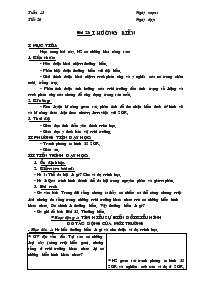 Giáo án lớp 9 môn Sinh học - Tuần 13 - Tiết 26 - Bài 25: Thường biến