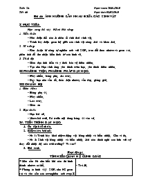 Giáo án lớp 9 môn Sinh học - Tuần 24 - Tiết 4