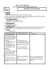 Giáo án Lớp 9 môn Sinh học -  Di truyền và bi