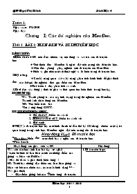 Giáo án lớp 9 môn Sinh học - Ngô Thị Bình