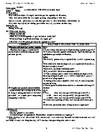 Giáo án lớp 9 môn Sinh học - Trường PT Cấp 2-3 Võ Thị Sáu - Tuần : 3 - Tiết 5: Lai hai cặp tính trạng (tiếp theo)