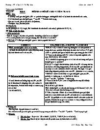 Giáo án lớp 9 môn Sinh học - Tuần : 10 - Tiết 19: Mối quan hệ giữa gen và tính trạng - Trường PT Cấp 2-3 Võ Thị Sáu