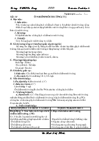 Giáo án lớp 9 môn Sinh học - Tiết 58: Ô nhiễm