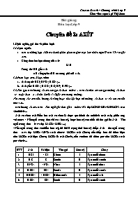 Bài giảng: Hóa học Lớp 9 - Chuyên đề 2: Axiit