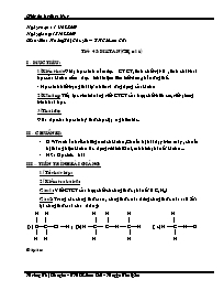 Giáo án hoá học lớp 9 - Tiết 45: Metan (CH4 =