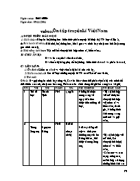 Giáo án Ngữ văn 8 - Tiết 38: Ôn tập truyện kí Việt Nam