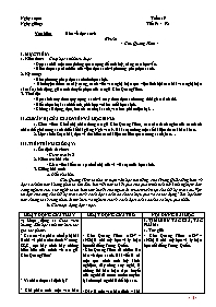 Giáo án môn Ngữ văn 9 - Tiết 91 đến tiết 166