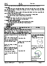 Thiết kế bài dạy Hình học 9 - Bài 2: Đường kính và dây của đường tròn