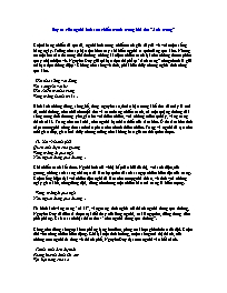 Giáo án môn Ngữ văn khối 9 - Suy tư của người lính sau chiến tranh trong bài thơ "Ánh trăng"